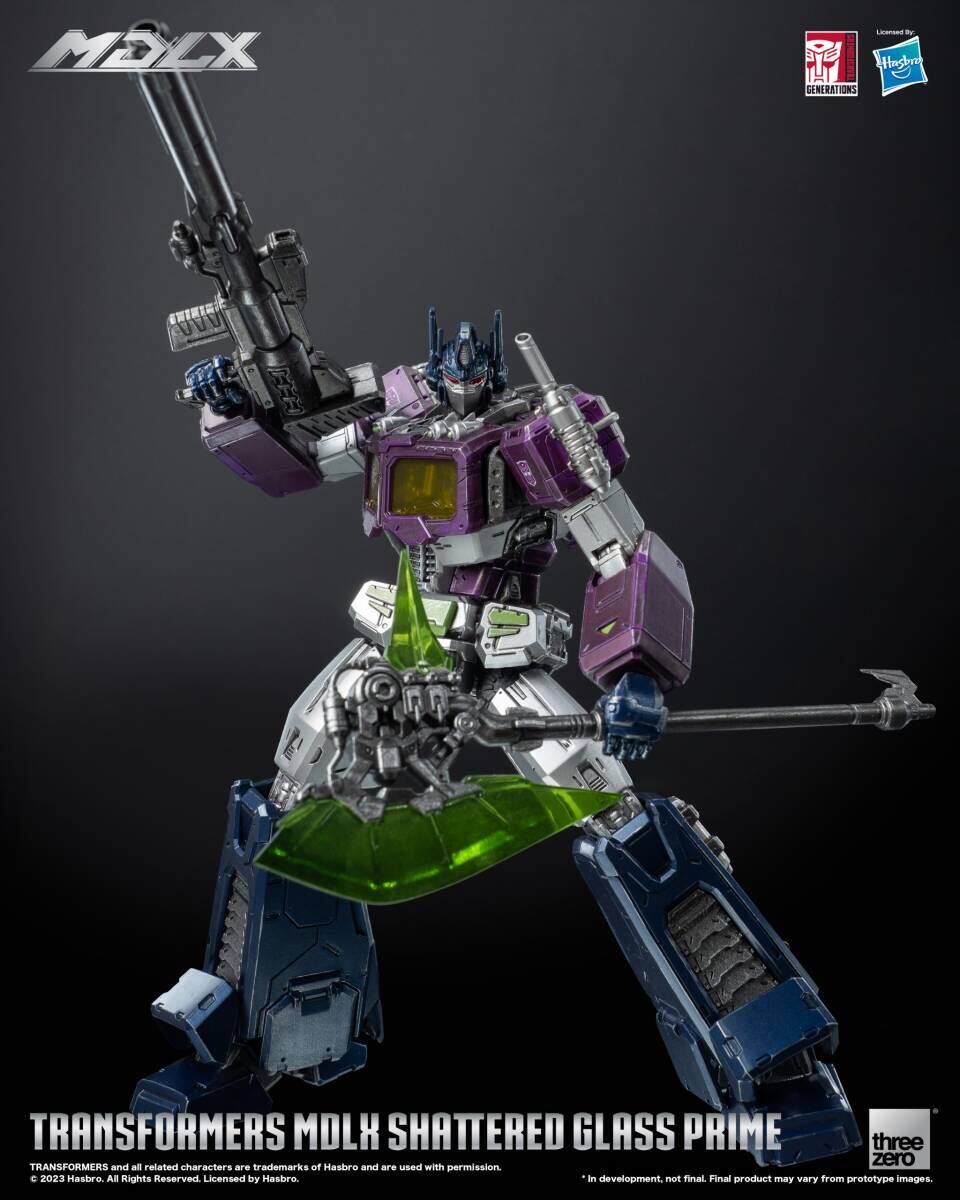 Threezero MDLX シャッタード・グラス・オプティマスプライム 新品未