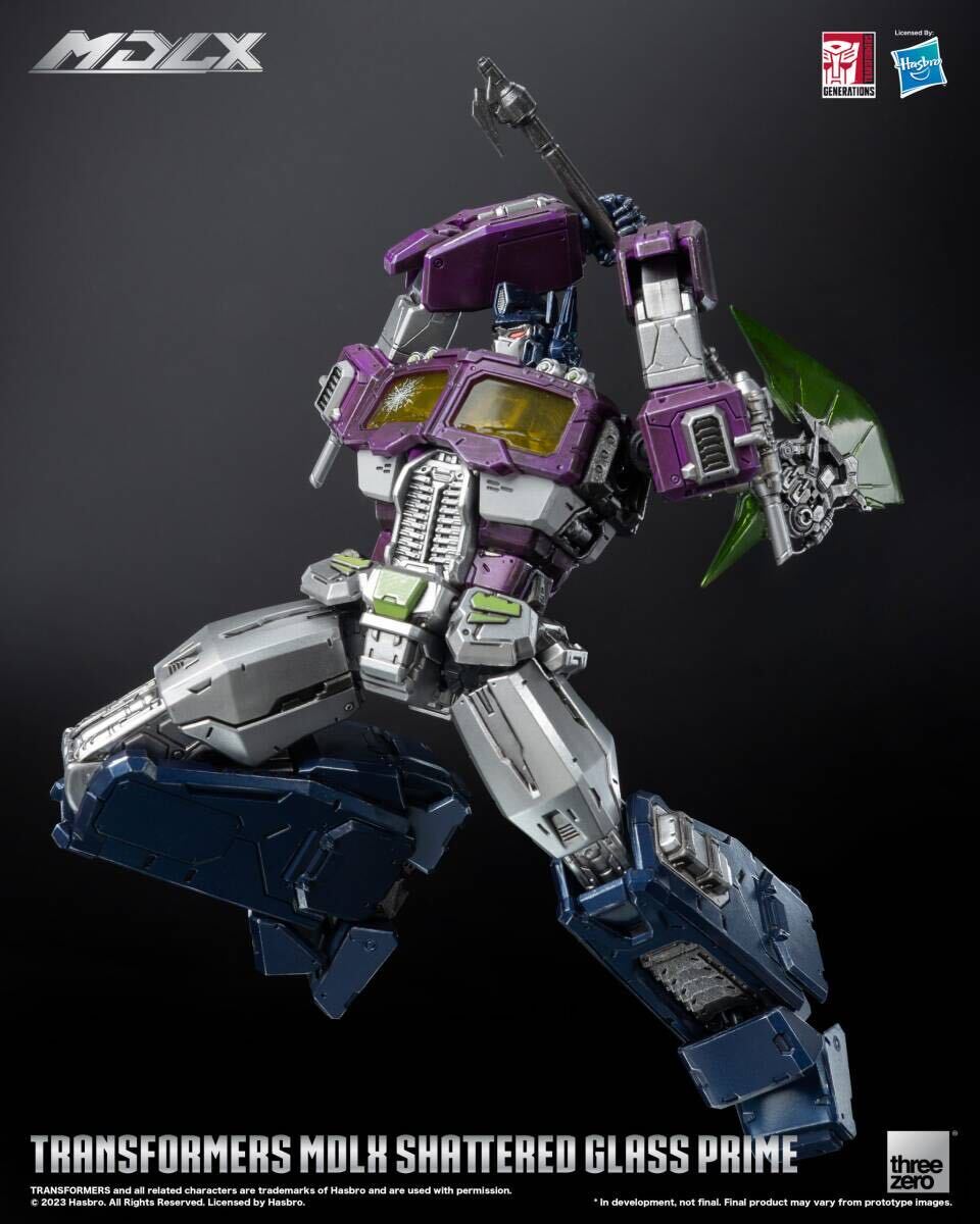 Threezero MDLX シャッタード・グラス・オプティマスプライム 新品未