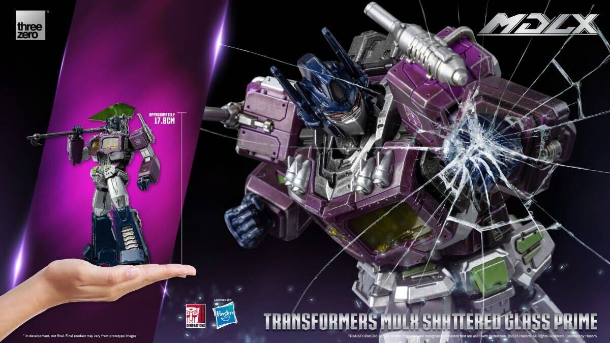 Threezero MDLX シャッタード・グラス・オプティマスプライム 新品未