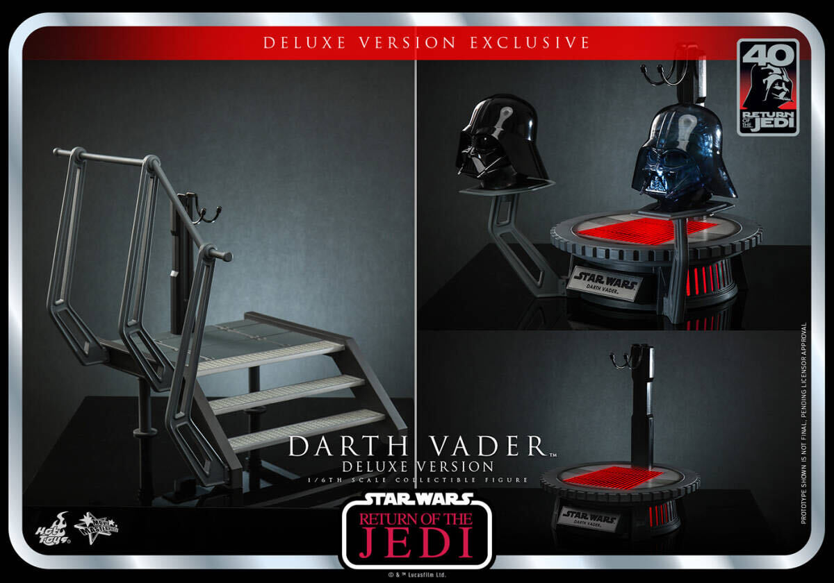 【HOT TOYS】ダースベイダー /MMS700 /DX 版/未開封/ボーナス Hot Toys - ホットトイズ スター・ウォーズ ダース・ベイダー DX