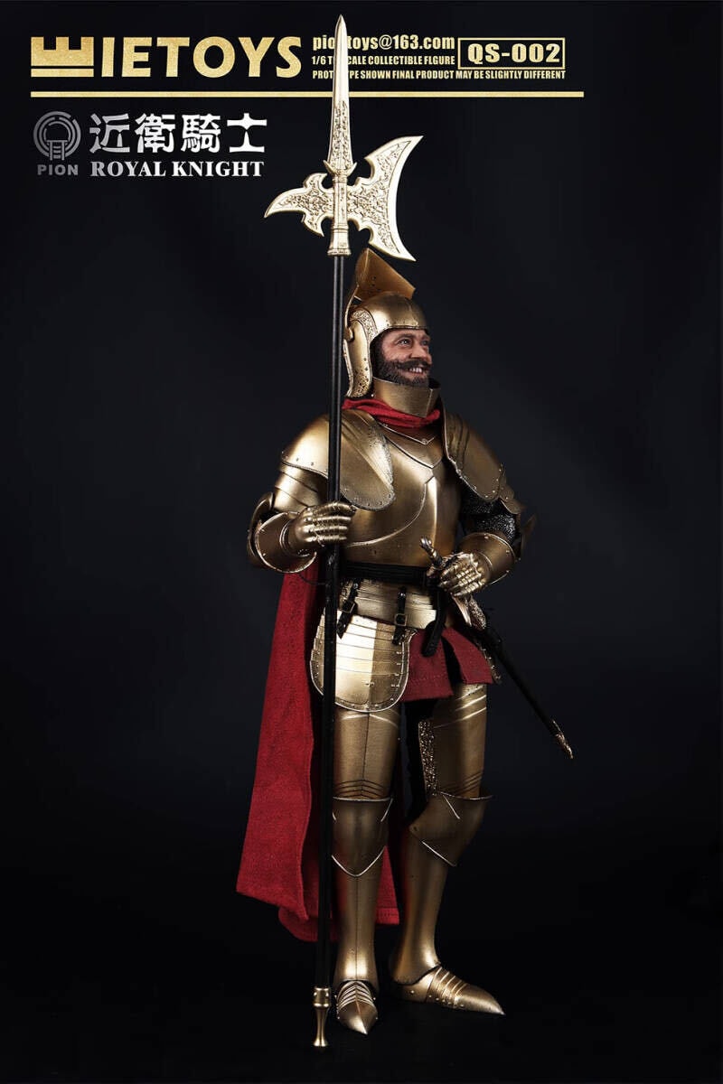 PION x IETOYS 1/6 ロードシリーズ ロイヤル ナイト 真鍮.Ver 未開封