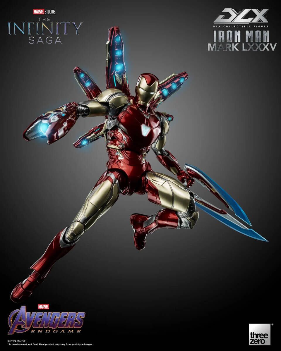 threezero DLX アベンジャーズ エンドゲームアイアンマン・マーク85 未