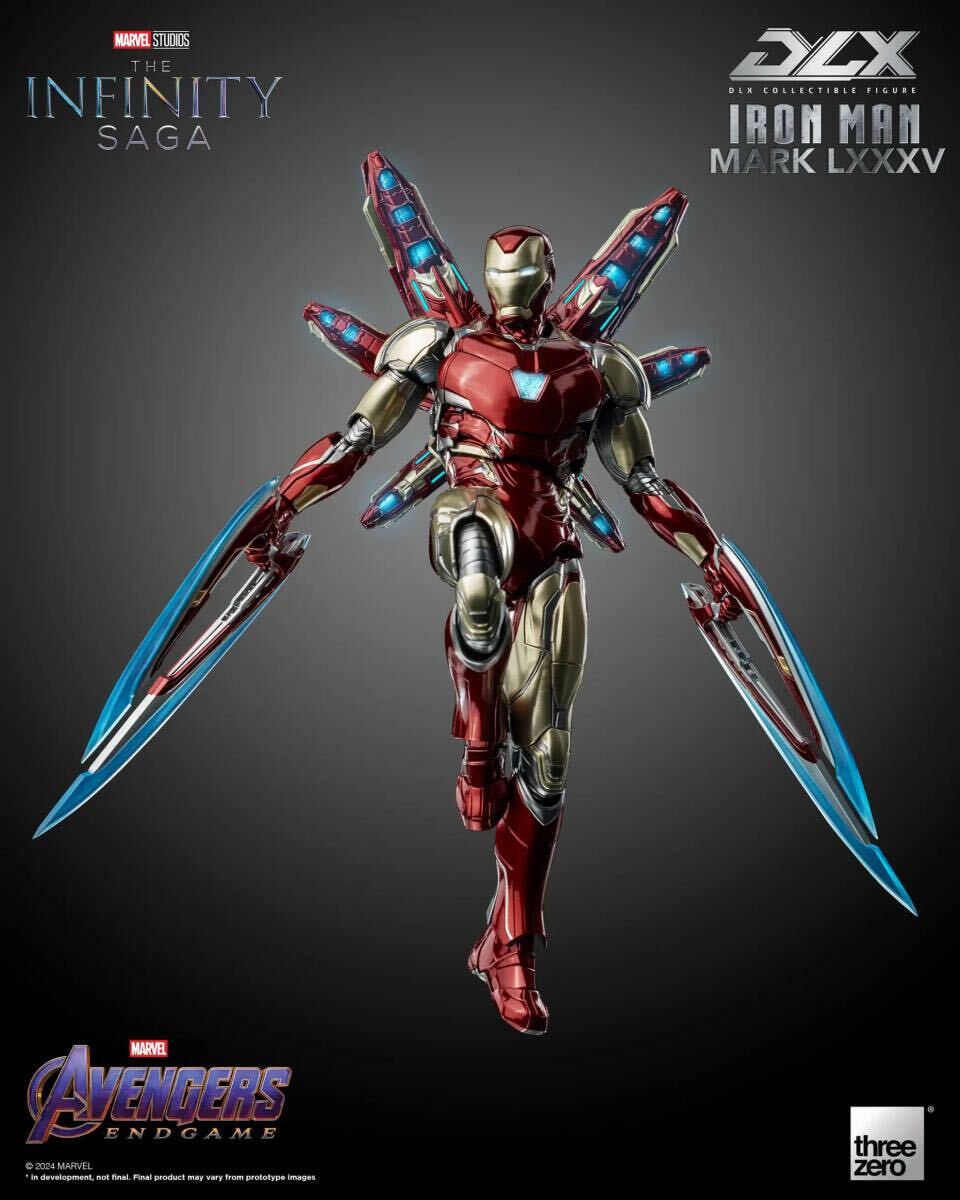 threezero DLX アベンジャーズ エンドゲームアイアンマン・マーク85 未