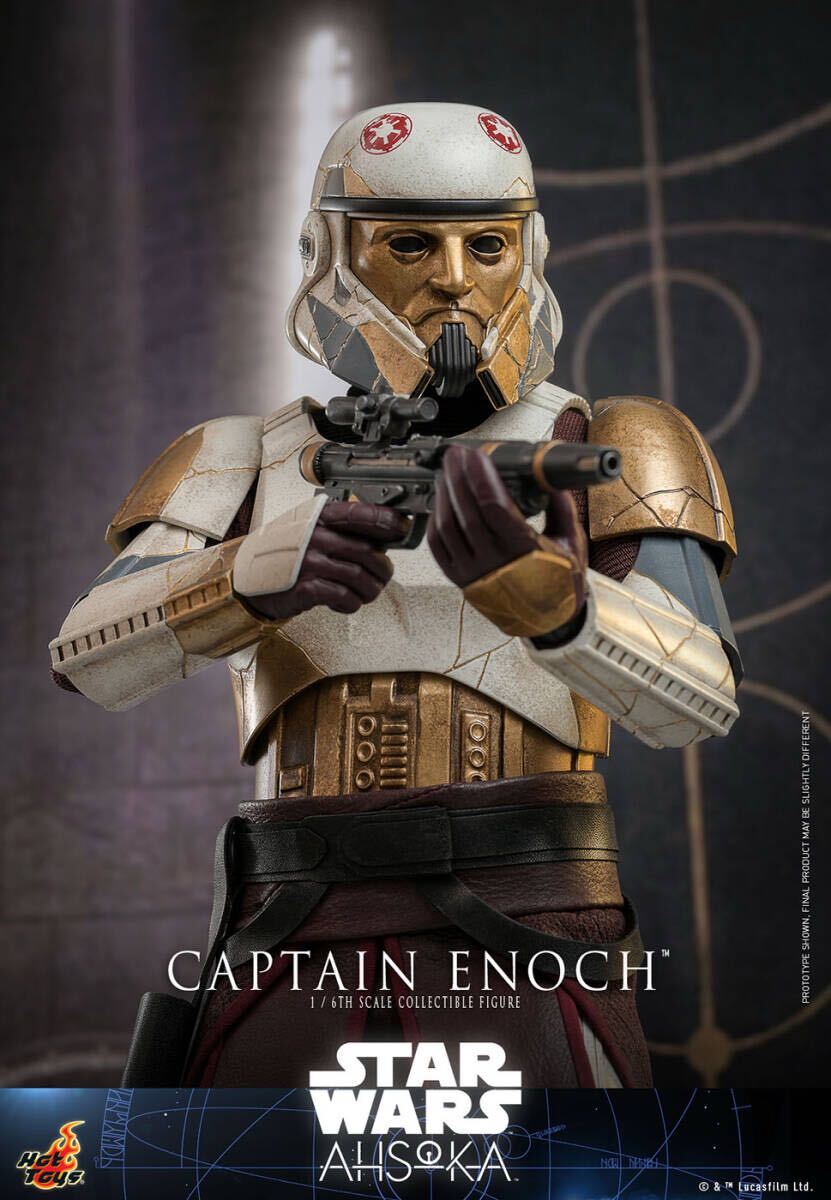 ホットトイズ 1/6 スター・ウォーズ アソーカ イノック隊長 未開封新品