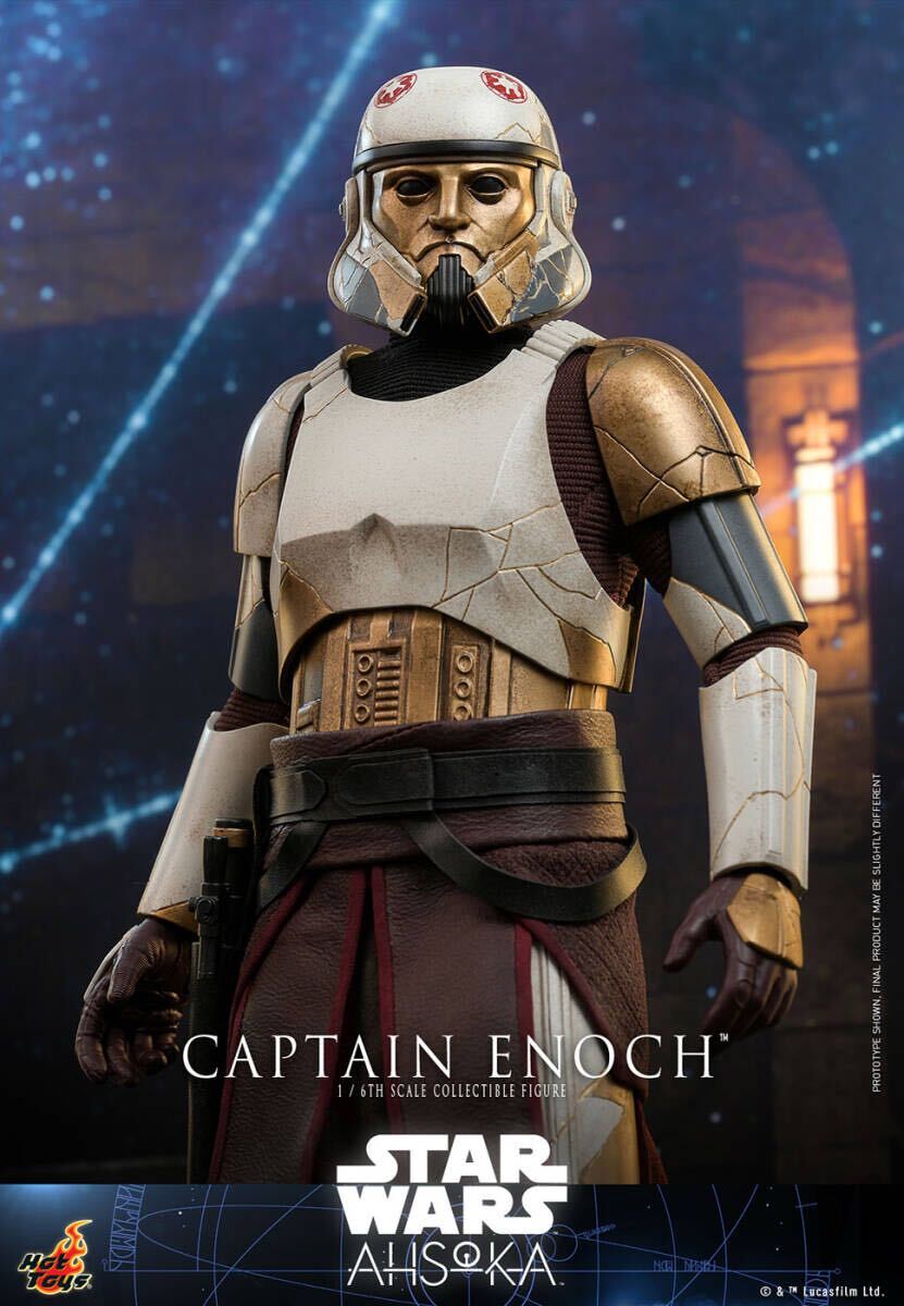 ホットトイズ 1/6 スター・ウォーズ アソーカ イノック隊長 未開封新品 