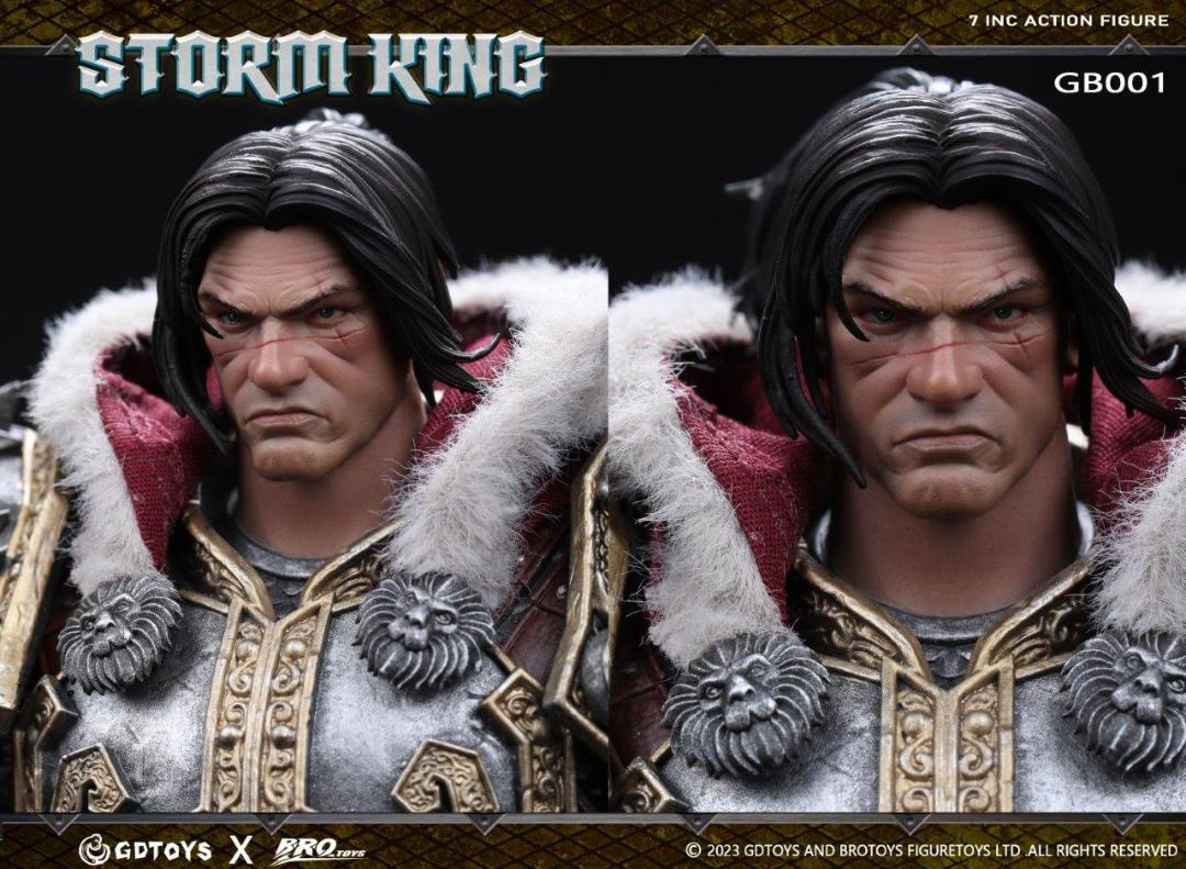 GDTOYS×BROTOYSストームキング　中古フィギュア GDTOYS x BROTOYS 7インチ ストーム キング 未開封新品 GB001 Storm