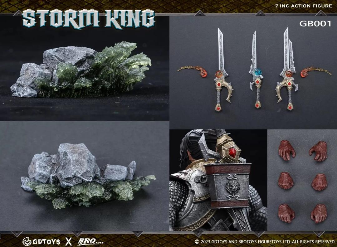 GDTOYS x BROTOYS 7インチ ストーム キング GB001 GDTOYS x BROTOYS 7インチ ストーム キング 未開封新品 GB001 Storm