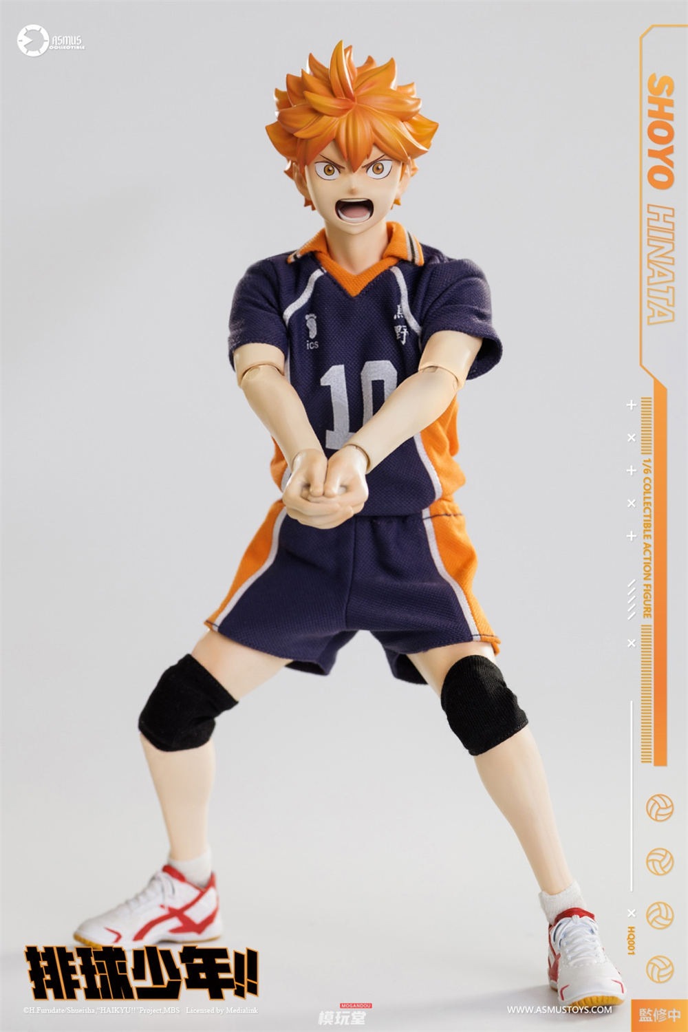 予約 ASMUS TOYS 1/6 『ハイキュー!!』 日向翔陽 通常.Ver HQ01 / DX