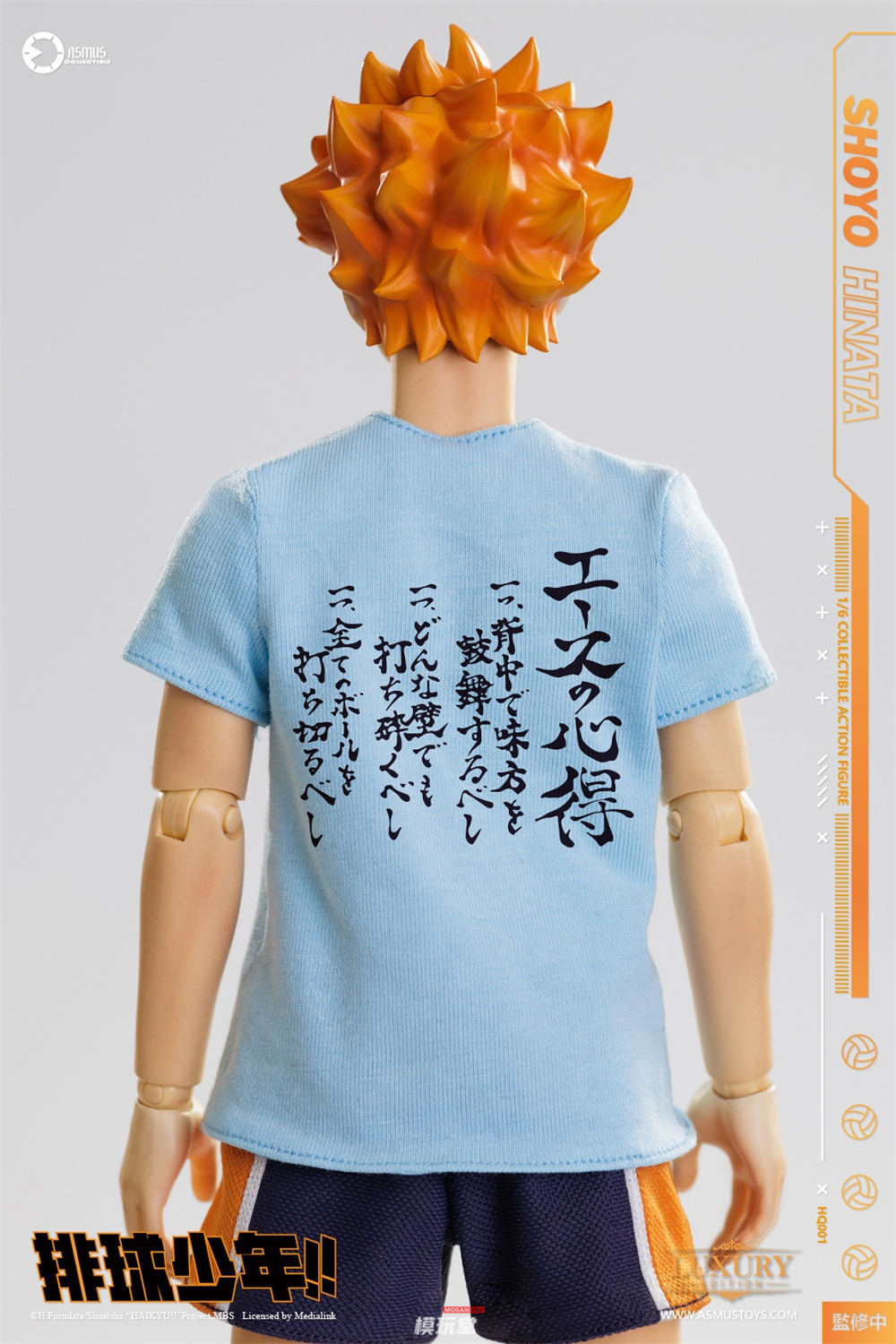 予約 ASMUS TOYS 1/6 『ハイキュー!!』 日向翔陽 通常.Ver HQ01 / DX