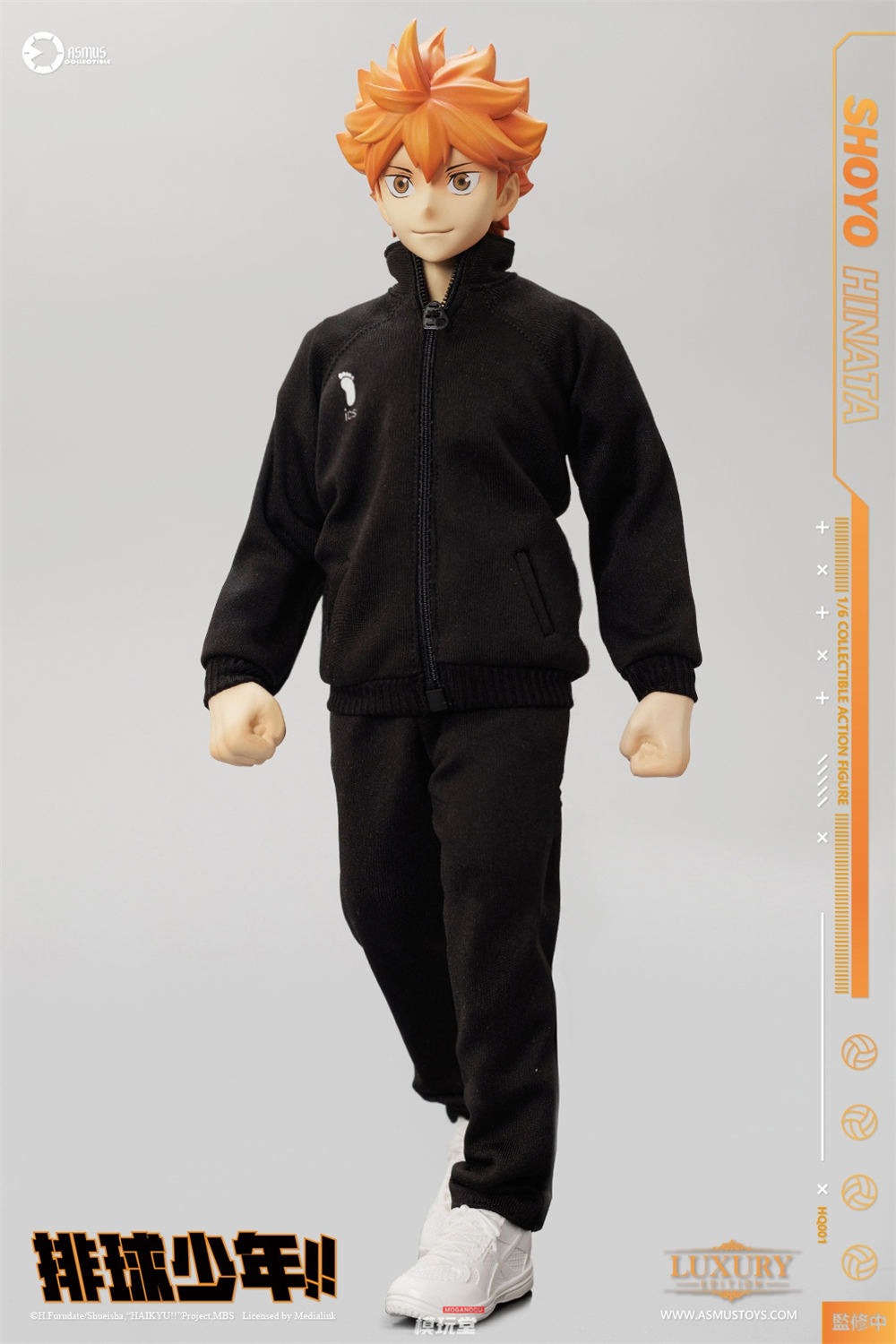 予約 ASMUS TOYS 1/6 『ハイキュー!!』 日向翔陽 通常.Ver HQ01 / DX