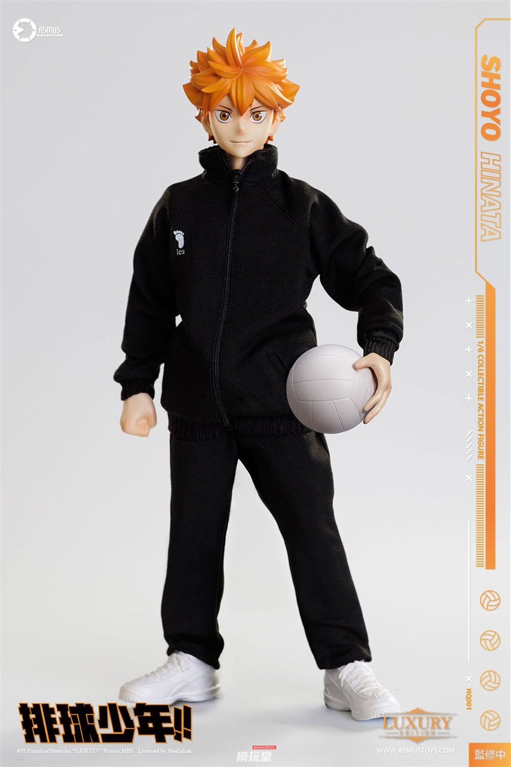 予約 ASMUS TOYS 1/6 『ハイキュー!!』 日向翔陽 通常.Ver HQ01 / DX