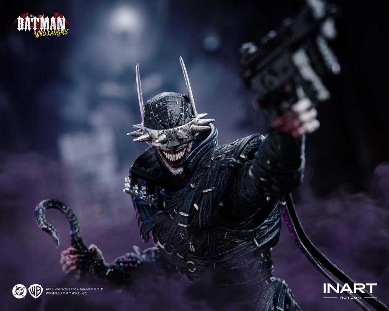 予約 INART Action 『ダークナイツ：メタル』バットマン フー・ラフス