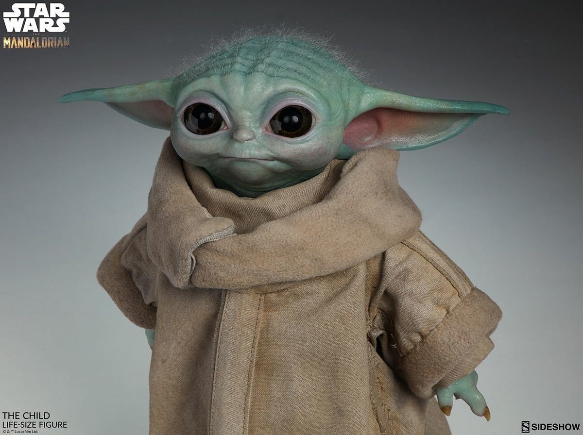 Sideshow 1/1 『スター・ウォーズ』 マンダロリアン グローグ 未開封