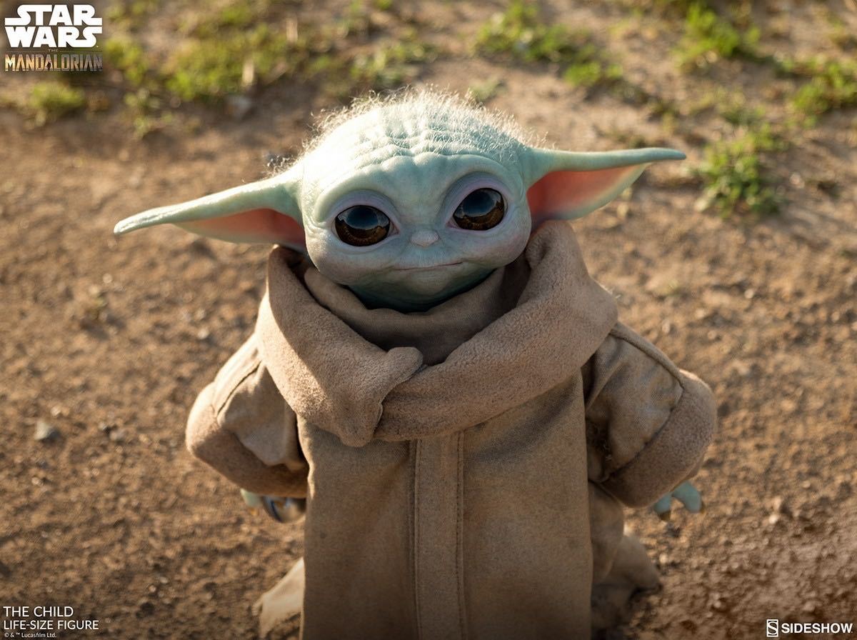 Sideshow 1/1 スターウォーズ マンダロリアン グローグ 400369 Sideshow 1/1 『スター・ウォーズ』 マンダロリアン グローグ 未開封