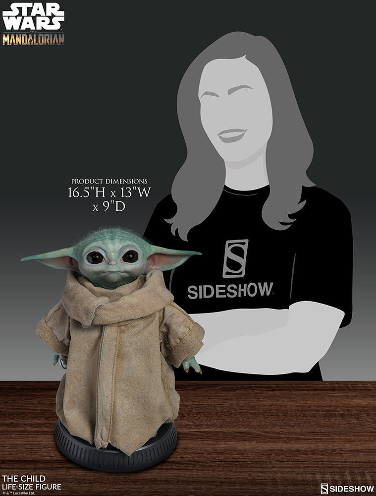 Sideshow 1/1 スターウォーズ マンダロリアン グローグ 400369 Sideshow 1/1 『スター・ウォーズ』 マンダロリアン グローグ 未開封