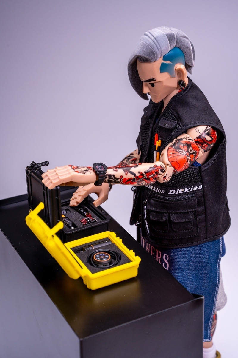 trickyMan12 1/6 彫師 Tattoo artist Collectible Action Figure