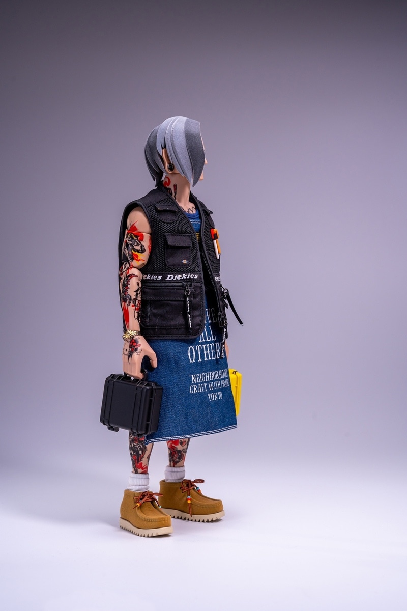trickyMan12 1/6 彫師 未開封新品 Tattoo artist trickyMan12 1/6 彫師 Tattoo artist Collectible Action Figure