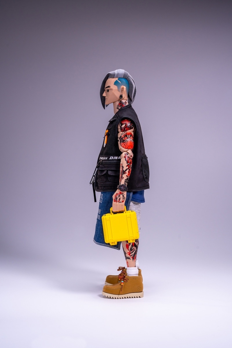 trickyMan12 1/6 彫師 Tattoo artist Collectible Action Figure