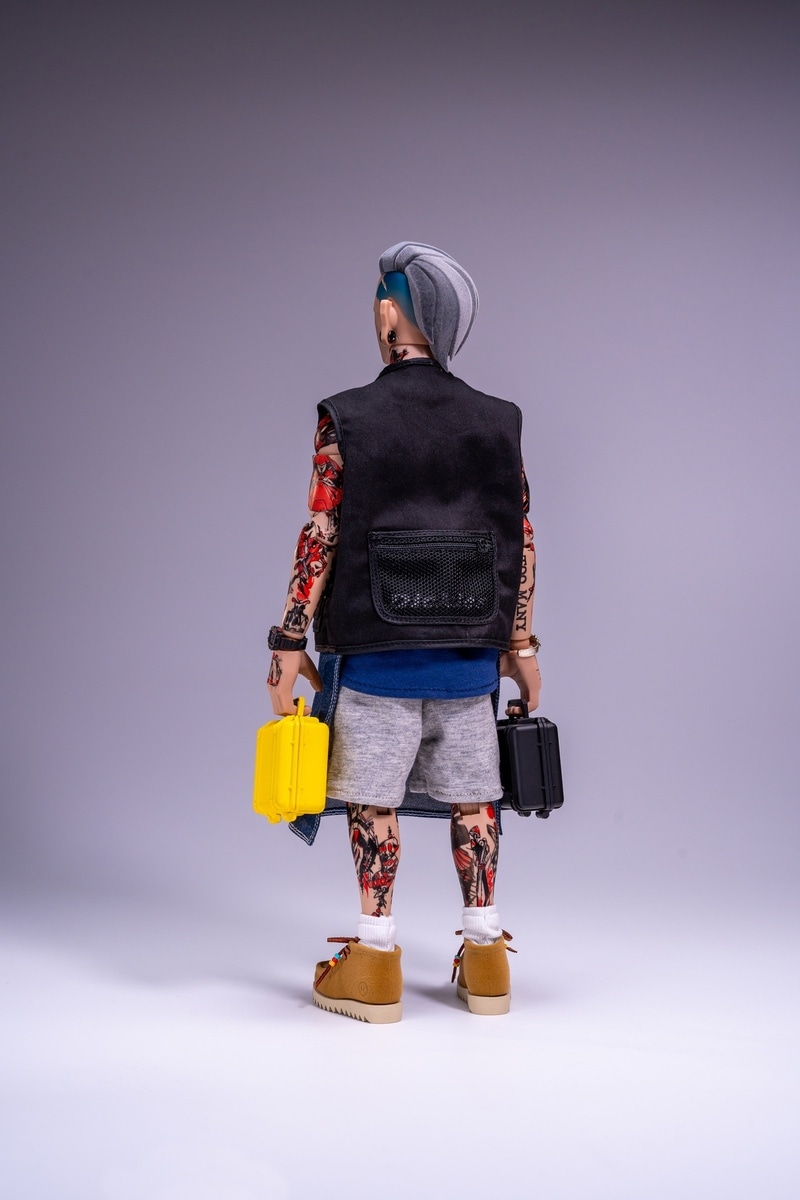 trickyMan12 1/6 彫師 未開封新品 Tattoo artist trickyMan12 1/6 彫師 Tattoo artist Collectible Action Figure