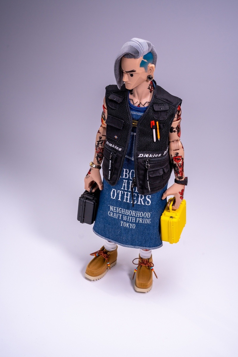 予約 trickyMan12 1/6 彫師 Tattoo artist Collectible Action