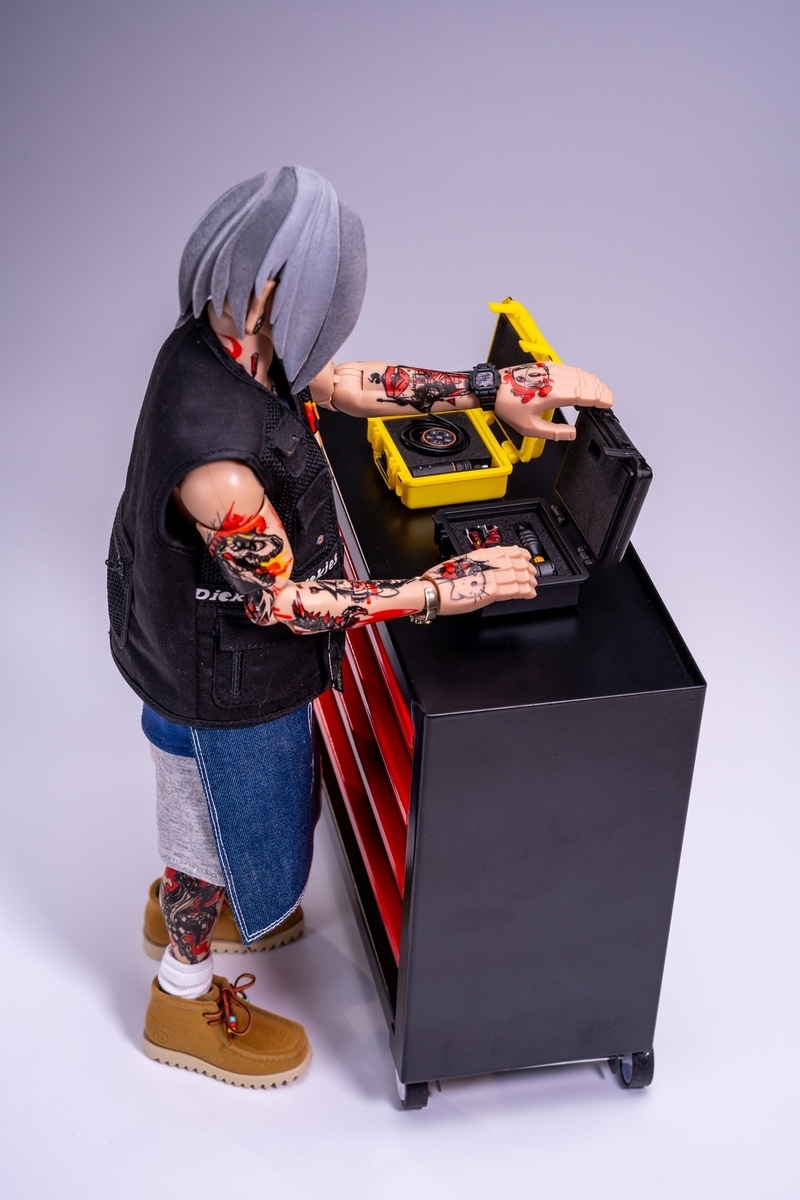 trickyMan12 1/6 彫師 未開封新品 Tattoo artist trickyMan12 1/6 彫師 Tattoo artist Collectible Action Figure