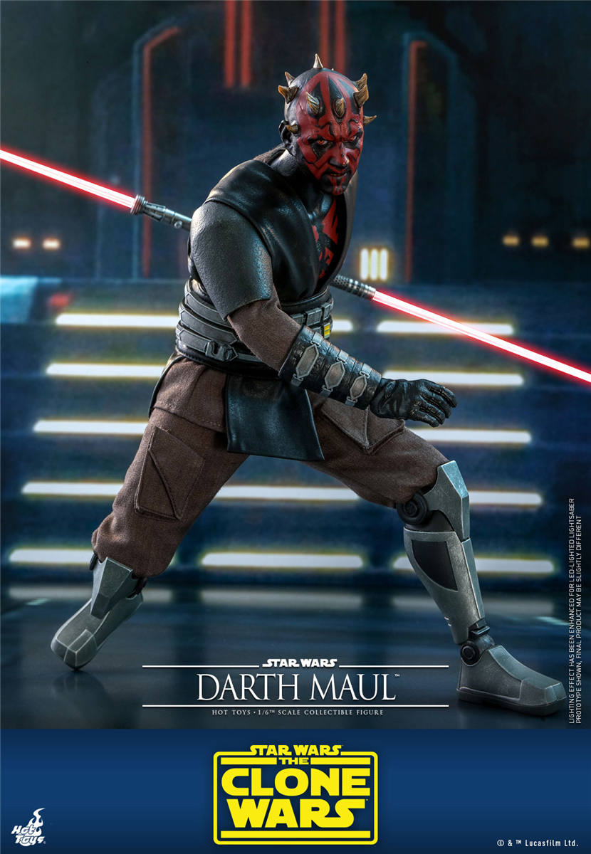 ホットトイズ 1/6 スター・ウォーズ：クローン・ウォーズ ダース