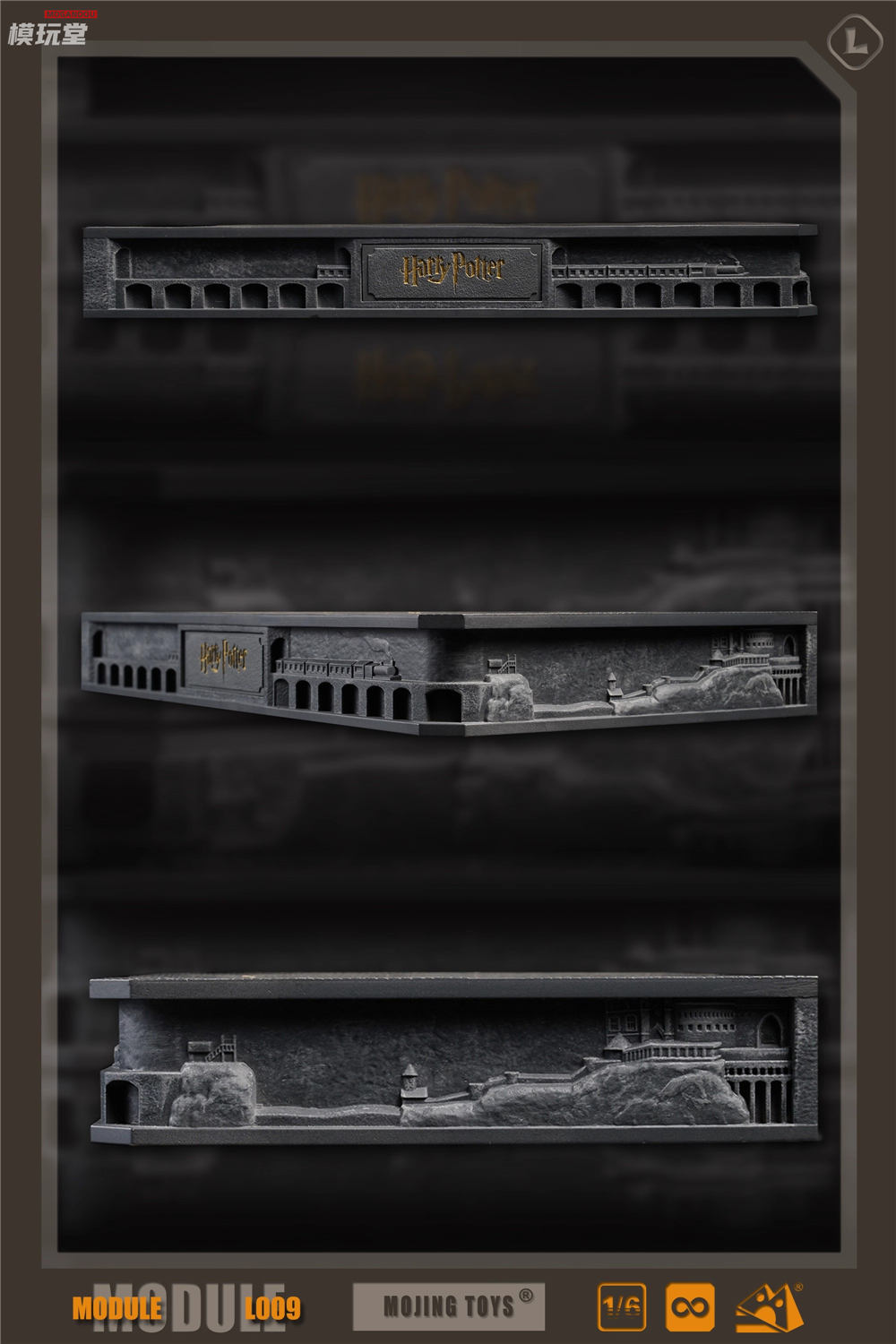 予約 mOjingToys 1/6 ハリー・ポッター 9¾番線シーン 2.0