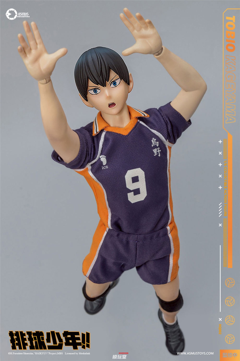 ASMUS TOYS 1/6 『ハイキュー!!』 影山飛雄 通常.Ver HQ01 / DX.Ver