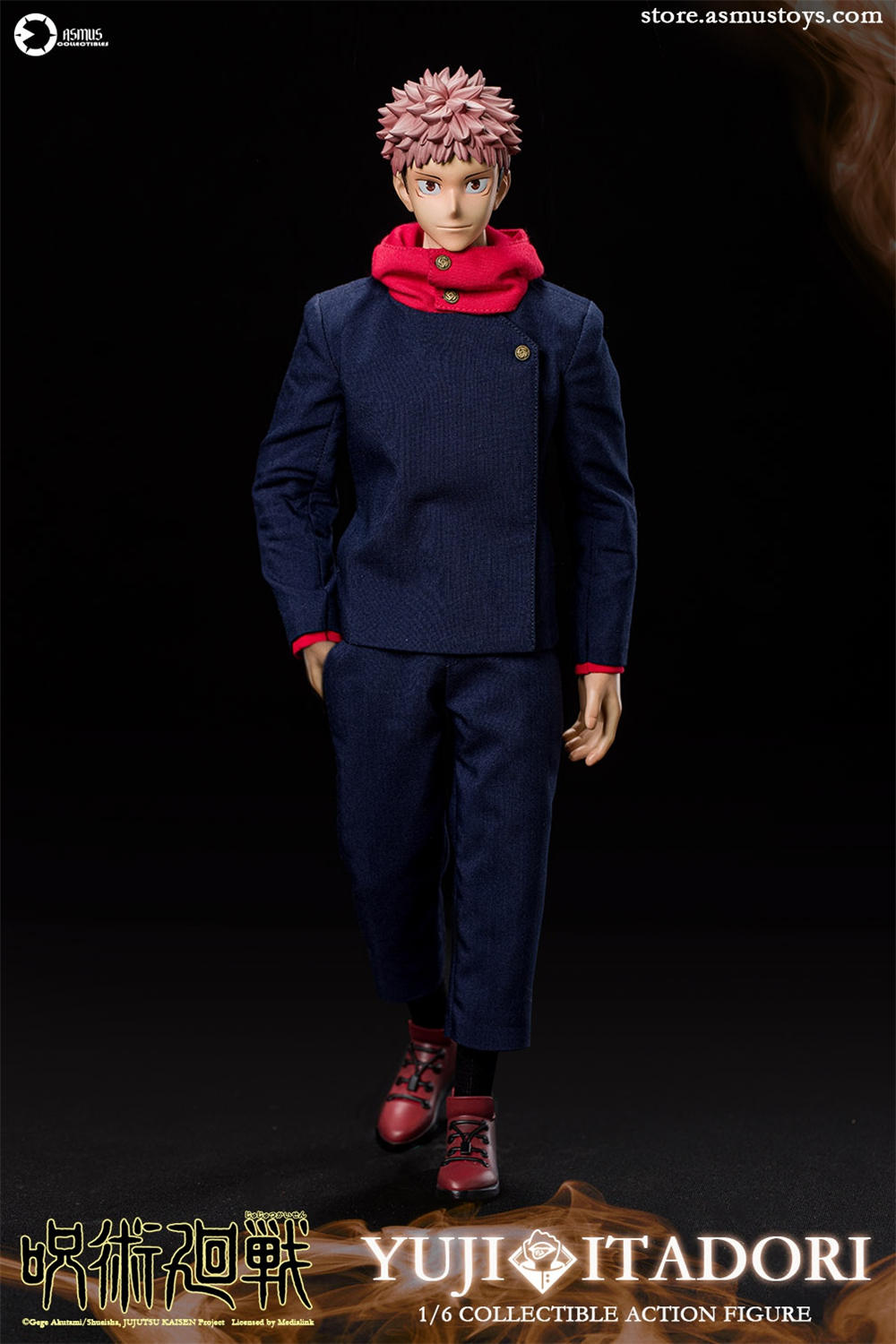 予約 ASMUS TOYS 1/6『呪術廻戦』虎杖悠仁 再販版 JJKS202A JUJUTSU