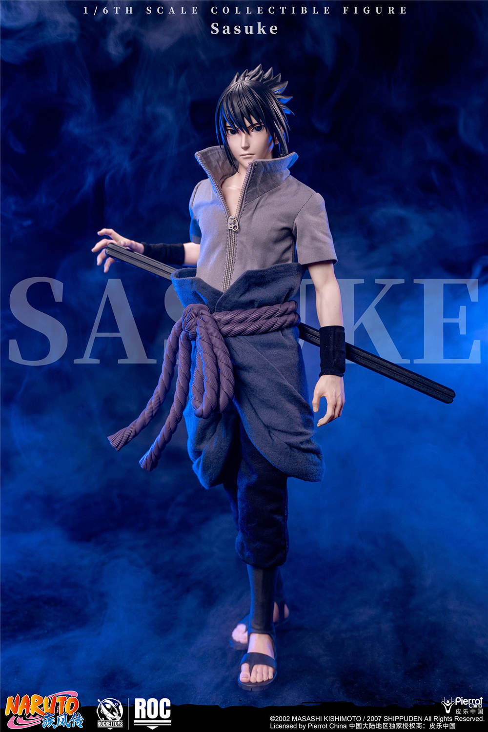 予約 RocketToys 1/6 『NARUTO -ナルト- 疾風伝』 うちはサスケ 予約