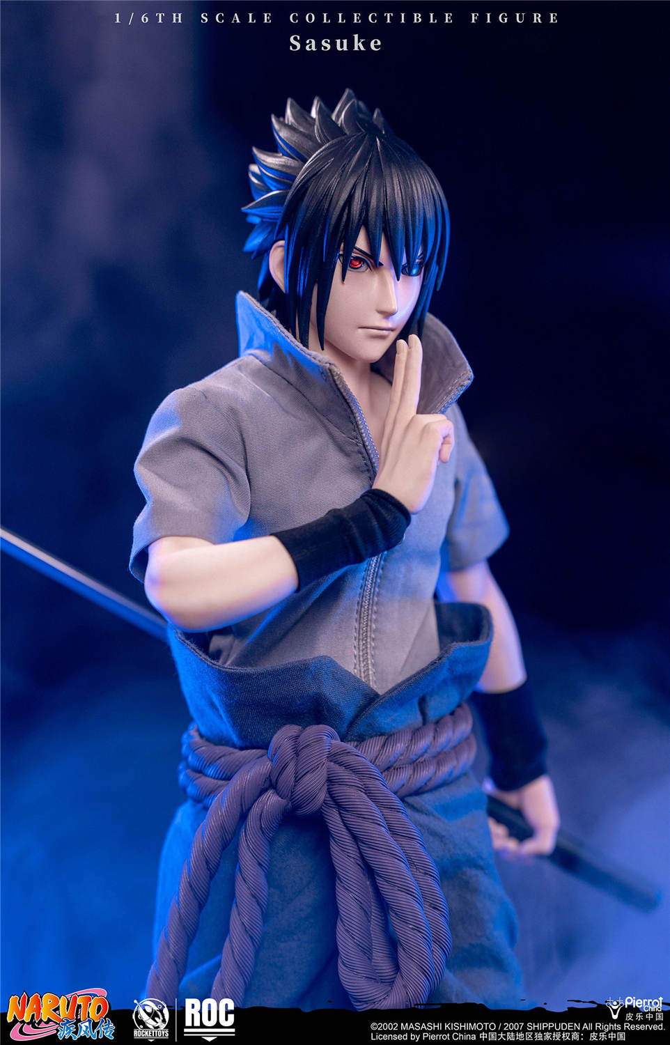 予約 RocketToys 1/6 『NARUTO -ナルト- 疾風伝』 うちはサスケ 予約