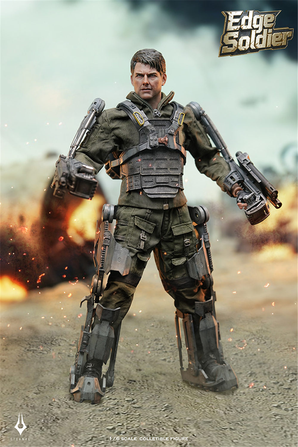 1/6 12インチ SF映画兵士　戦士 cs11 予約 Eternal Toys 1/6 エッジ・ソルジャー ET-X11 Edge Soldier