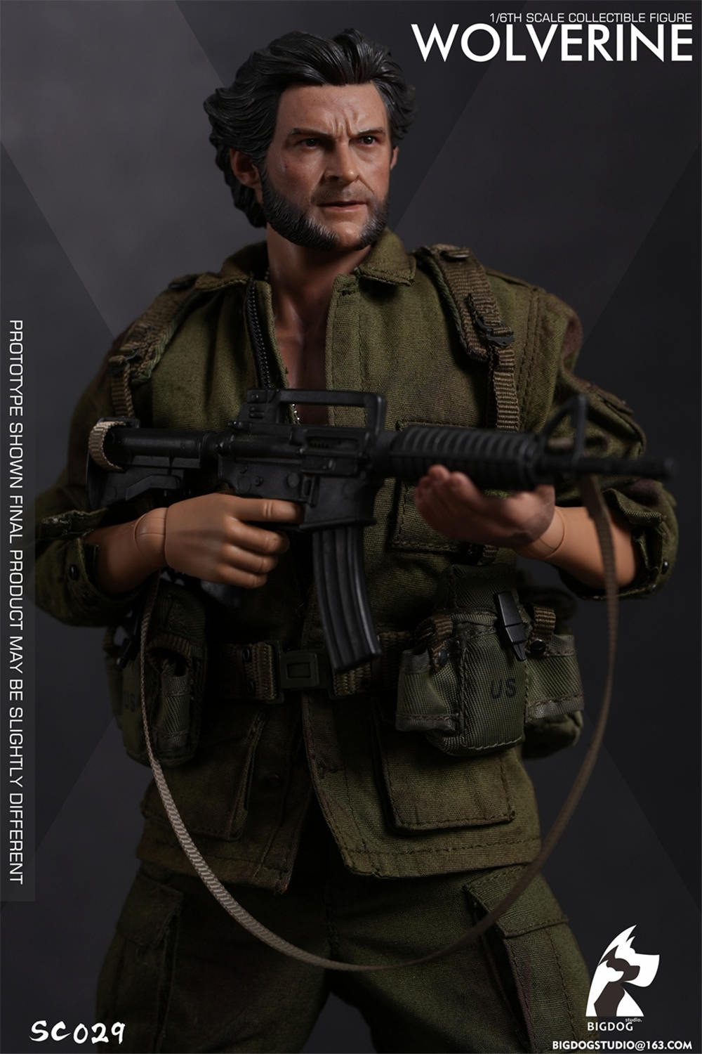 予約 BIGDOG STUDIO 1/6 ベトナム戦争 ソルジャー 予約特典付き SC029