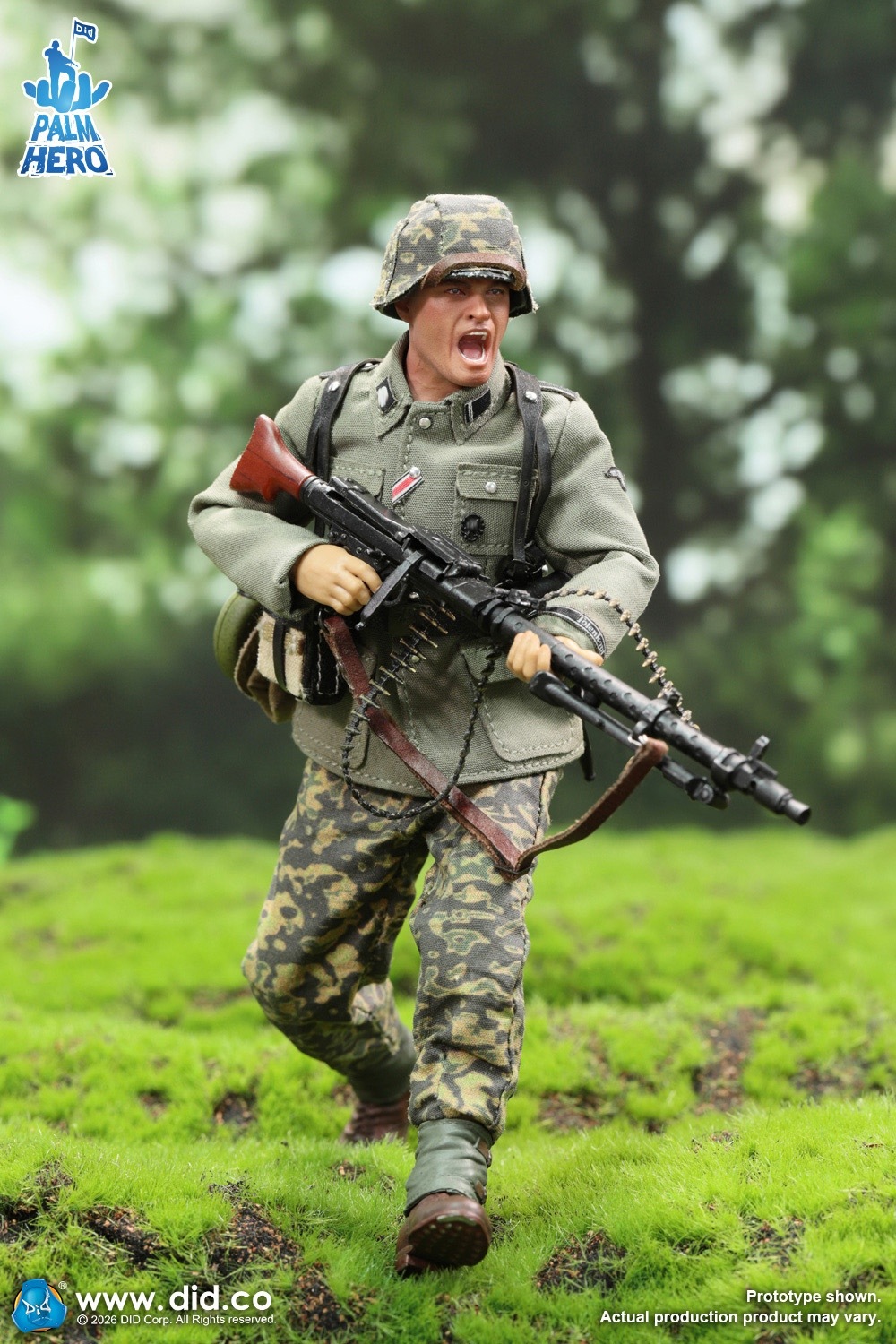 予約 DID 1/12 WW2 ドイツ軍 MG34 機関銃手 アロイス XD80042 WWII