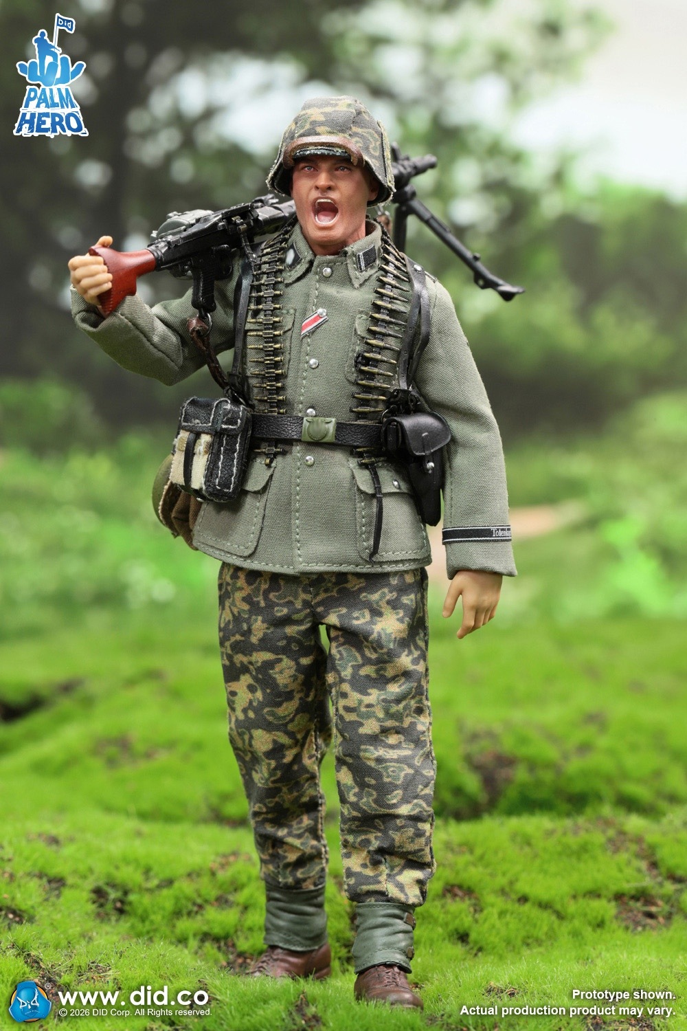 予約 DID 1/12 WW2 ドイツ軍 MG34 機関銃手 アロイス XD80042 WWII