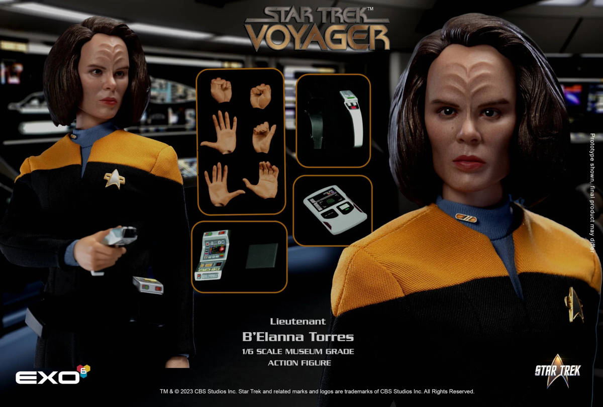 EXO-6 1/6 スタートレック ヴォイジャー ベラナ トレス EXO-6 Star Trek 1/6 VOY Lieutenant B'Elanna Torres figure