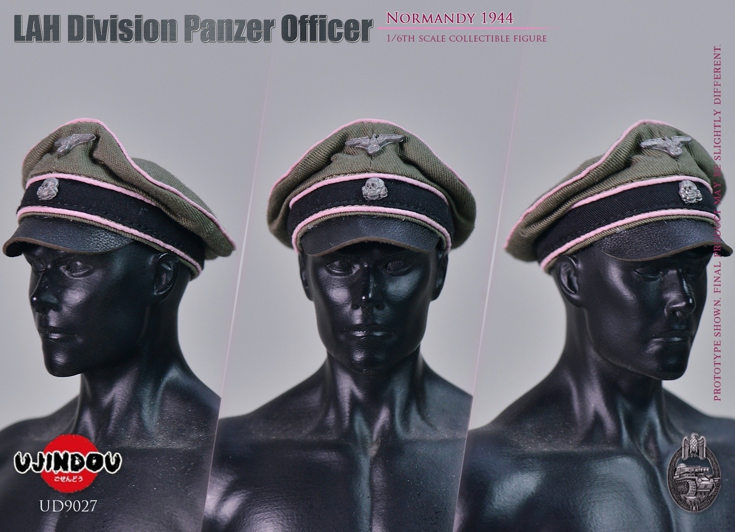 UJINDOU 1/6 WW2 SS LSSAH Panzer UD9027 Action Figure アクション