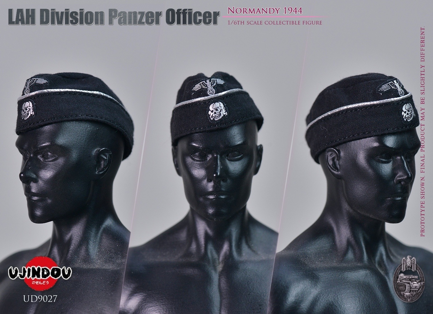 UJINDOU 1/6 WW2 SS LSSAH Panzer UD9027 Action Figure アクション