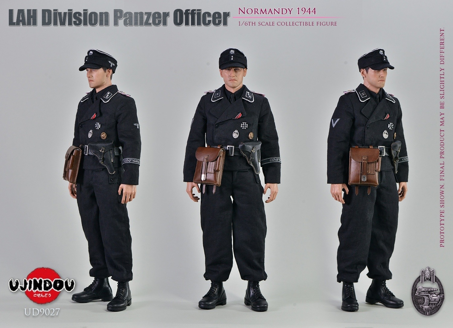UJINDOU NO.UD9027 Panzer 1/6 WWII ドイツ UJINDOU 1/6 WWII German LSSAH Panzer Action Figure [UD-9027