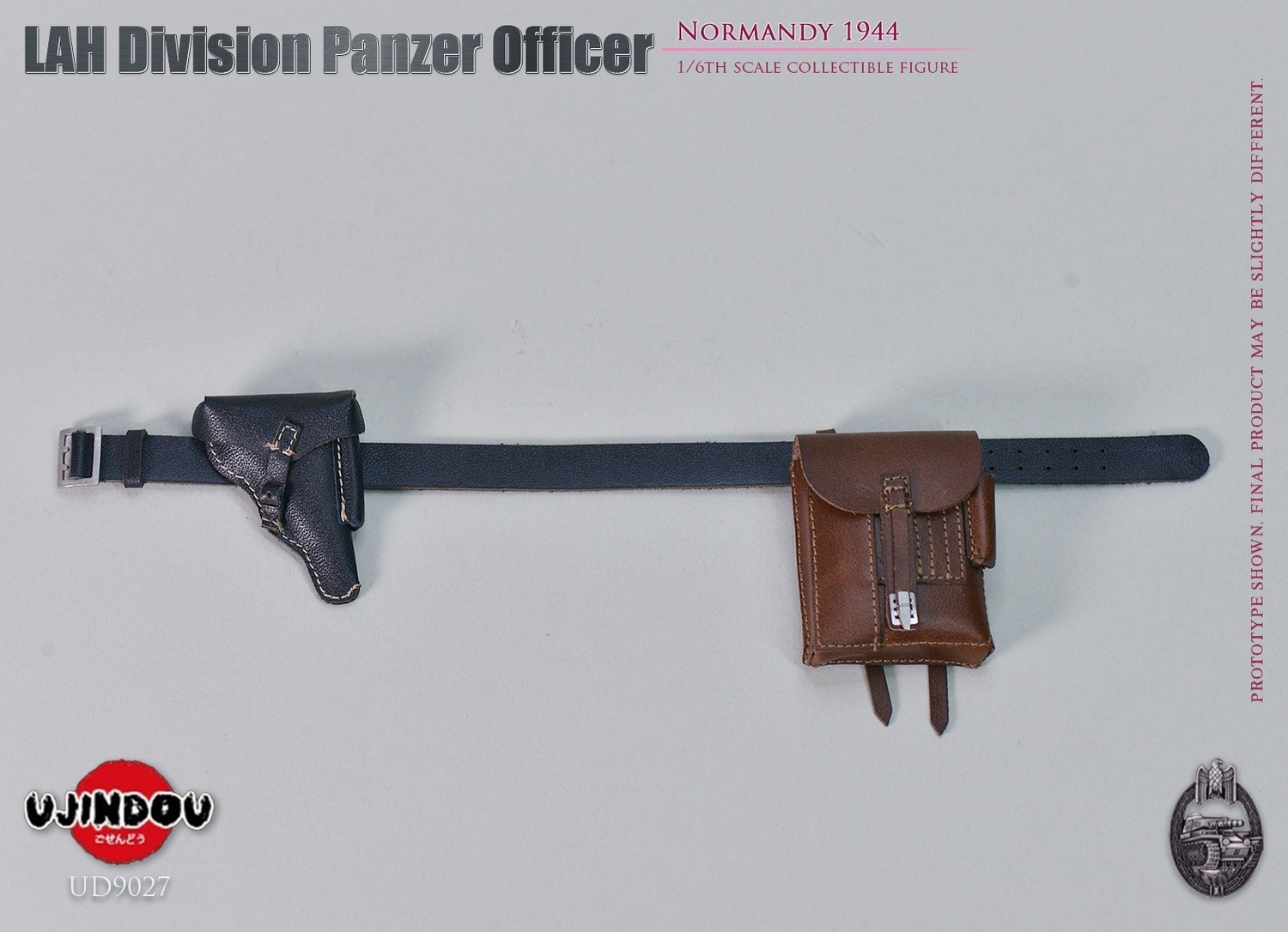 UJINDOU 1/6 WW2 SS LSSAH Panzer UD9027 Action Figure アクション