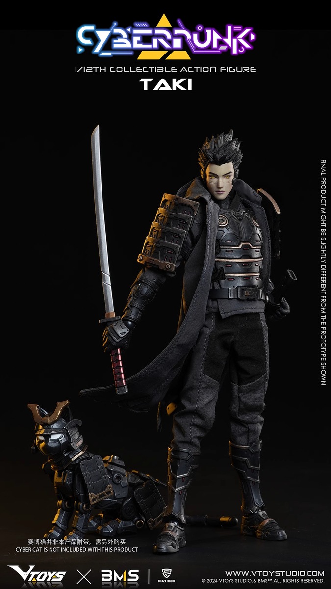VTOYS X BMS 1/12 サイバーパンク 武士 滝 予約特典あり VSD010