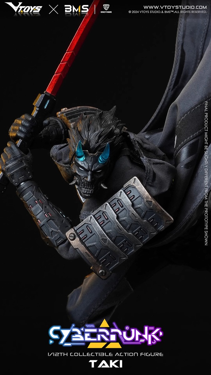 VTOYS X BMS 1/12 サイバーパンク 武士 滝 予約特典あり VSD010