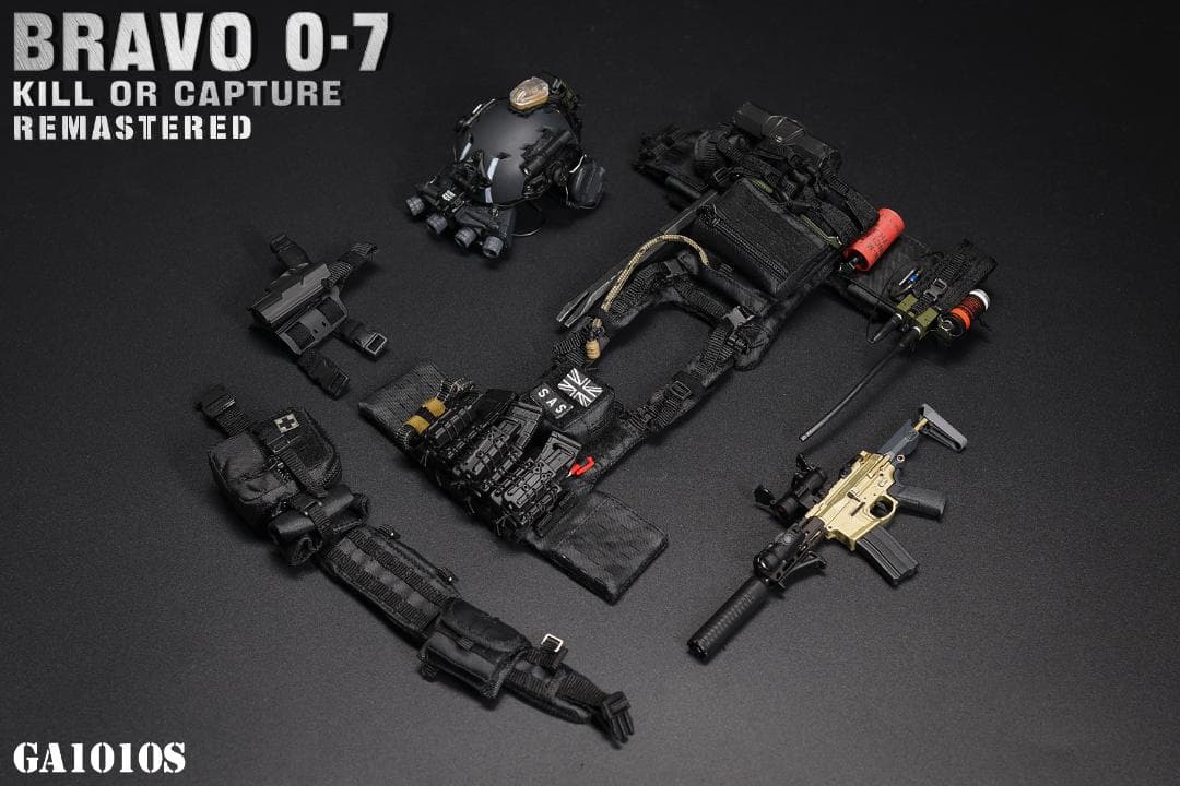 General's Armoury 1/6 Bravo 0-7 ゴースト GA1010S Ghost EASY&SIMPLE