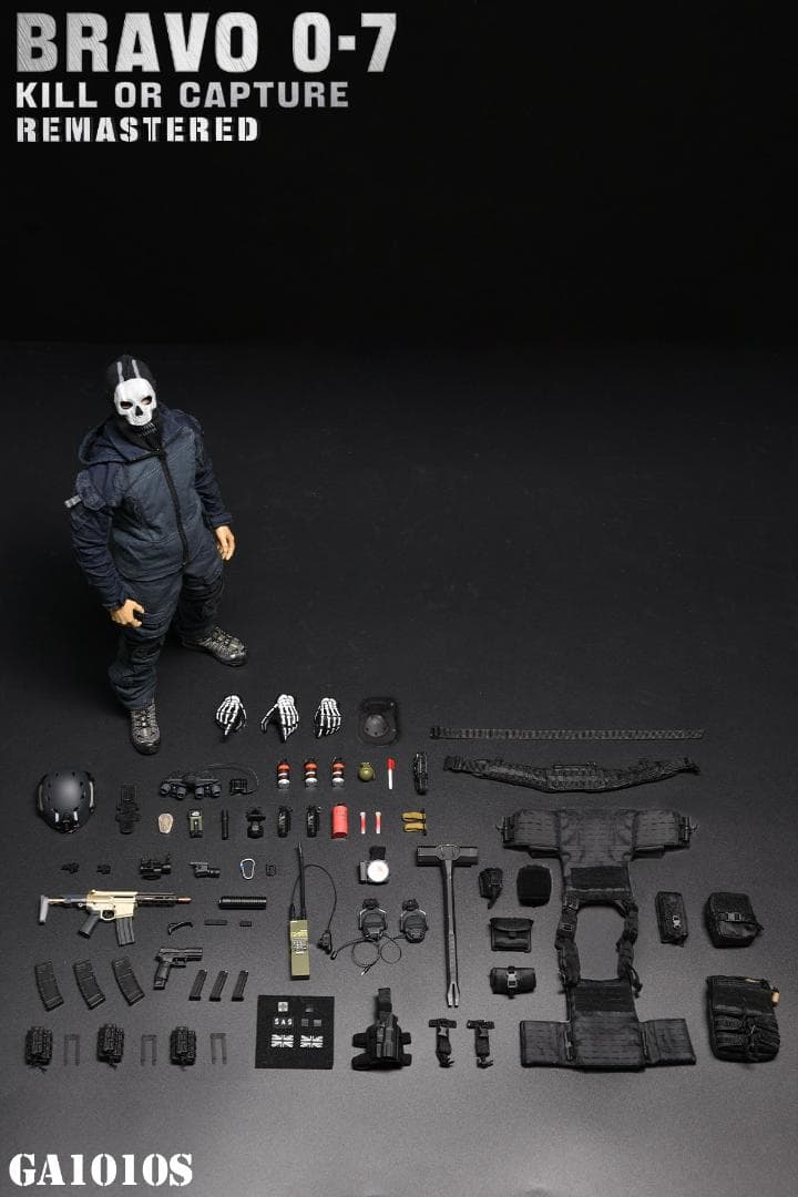 General's Armoury 1/6 Bravo 0-7 ゴースト GA1010S Ghost EASY&SIMPLE