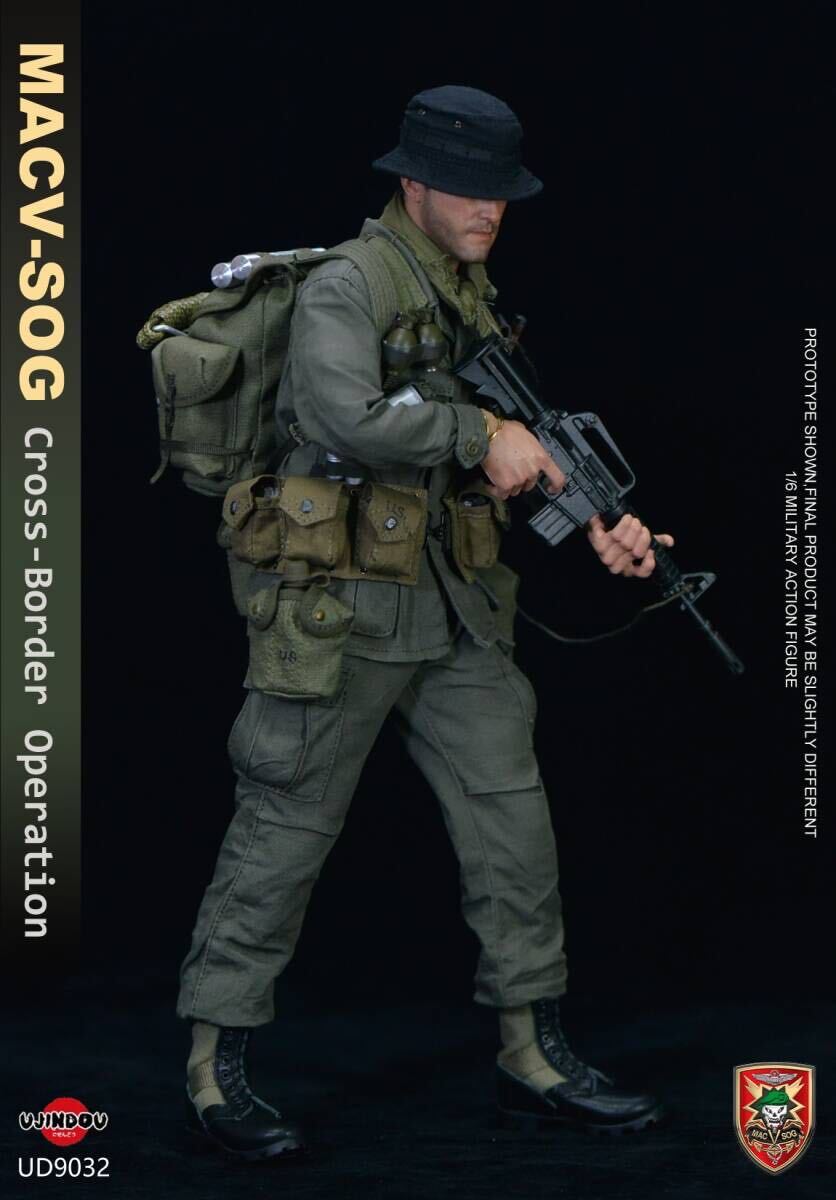 ミリタリー 1/6 MACV-SOG UJINDOU 1/6 MACV-SOG—CROSS BORDER OPERATION 未開封新品 UD9032
