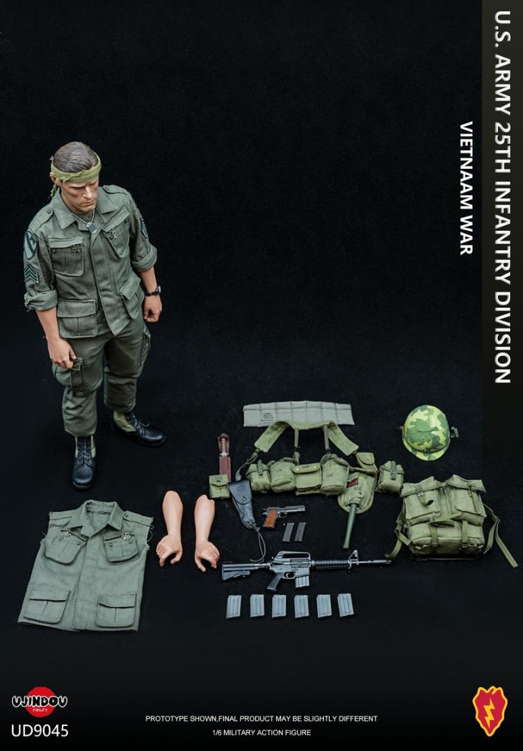 UJINDOU 1/6 アメリカ陸軍第25歩兵師団 - ベトナム戦争 UD9045 U.S.