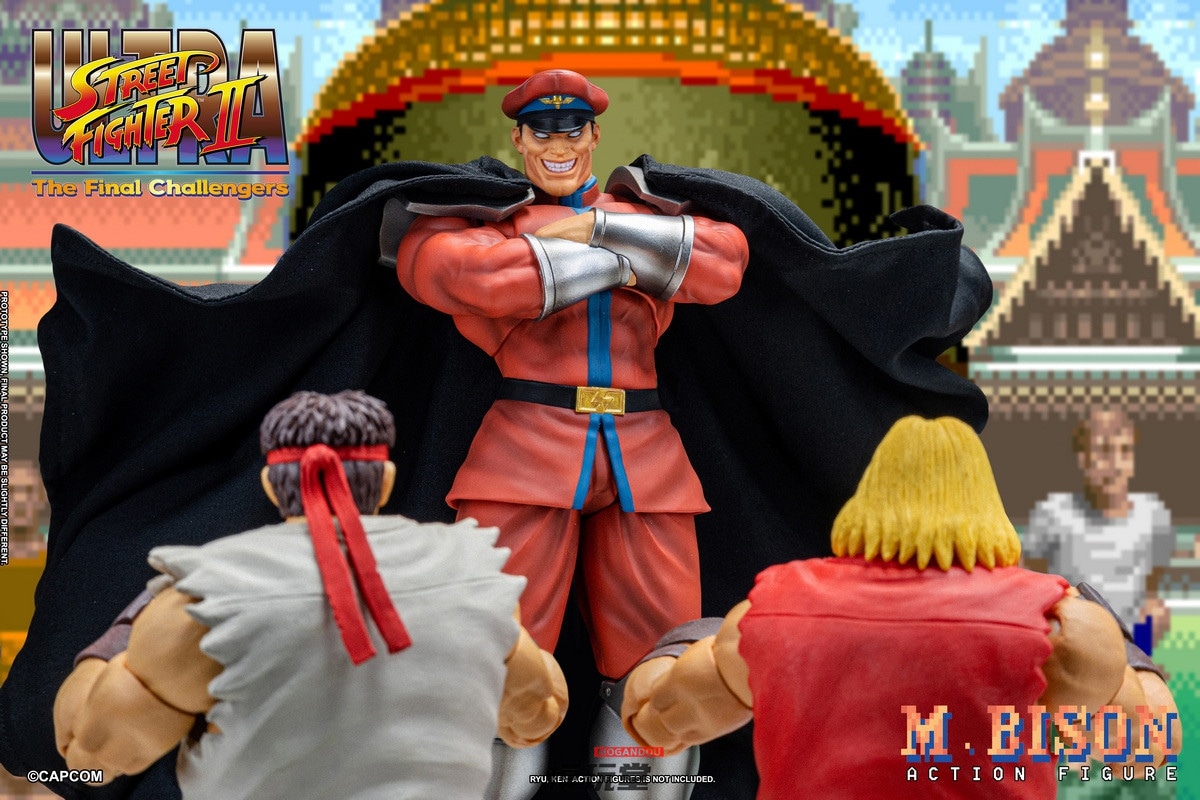 Storm Collectiblesストリートファイター1/12マイク・バイソン Storm Toys 1/12 M.Bison Street Fighter V Action Figures In