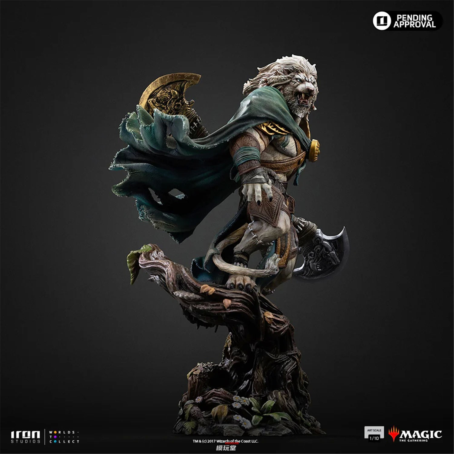 黄金のたてがみのアジャニ　フィギュアPolystone figure Ajani 黄金のたてがみのアジャニ フィギュアPolystone figure Ajani - メルカリ