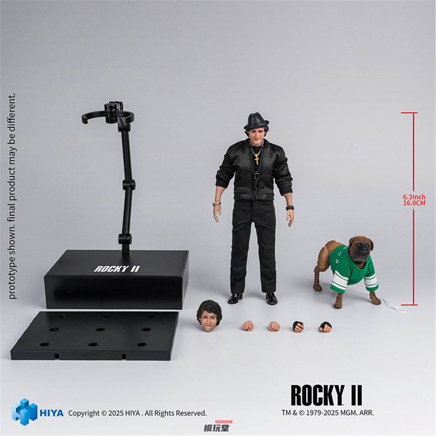 ROCKY フィギュア 予約 HIYA 『ロッキー 2』 ロッキー ESR0185 Exquisite Super Series