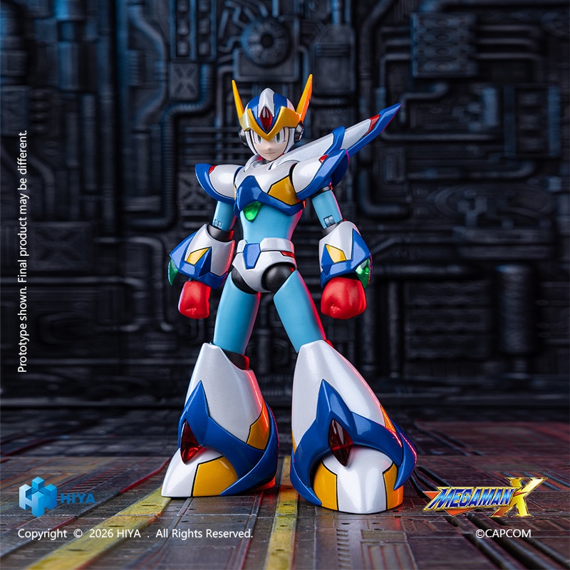 予約 HIYA 1/12 『ロックマン X』 エックス マックスアーマー EBM0384